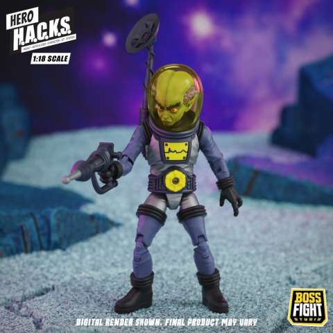 Hero H.A.C.K.S. Core Action Figure 1/18 Heroes and Villains Wave 1 Zarko Resources Inc.: Galactic Prospectors [2]
