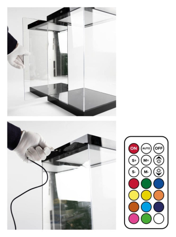 PRECOMENZI - Hero Stage Shine and Slide Acrylic 1/6 Figure Display Case