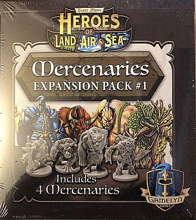 Board Games - Heroes of Land, Air & Sea: Mercenary Pack 1