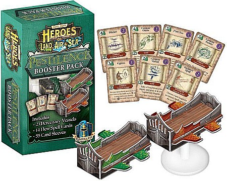 Extensii boardgames - Heroes of Land, Air & Sea: Pestilence Booster Pack