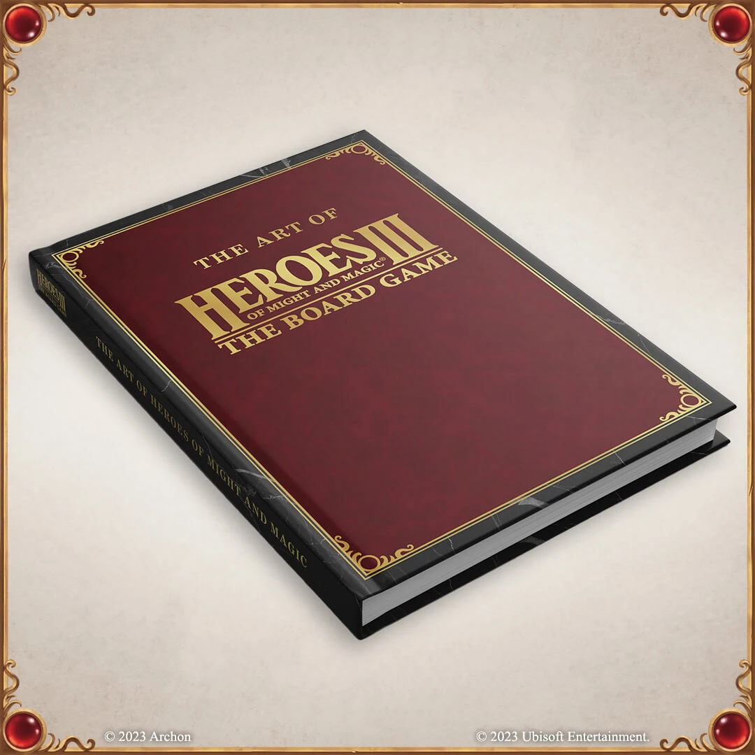 Board Games - Heroes of Might and Magic III: The Board Game Art Book