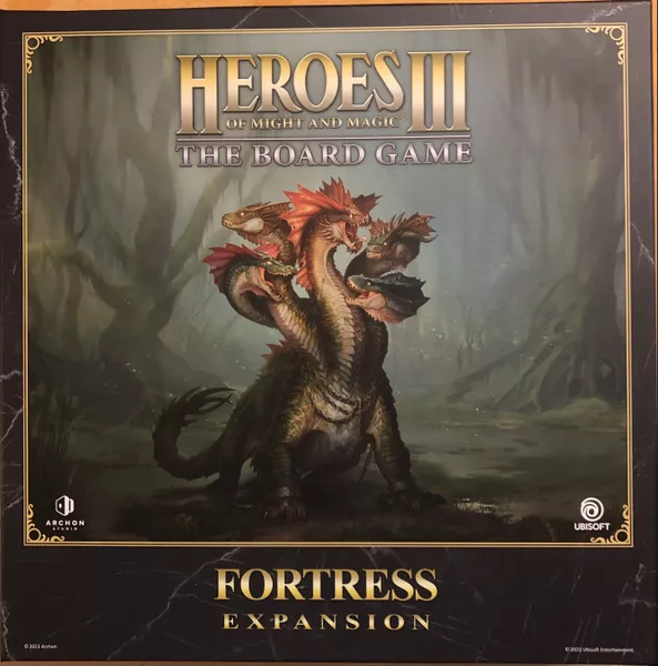 Board Games - Heroes of Might and Magic III: The Board Game Fortress Expansion