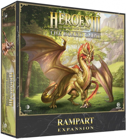 Board Games - Heroes of Might and Magic III: The Board Game Rampart Expansion
