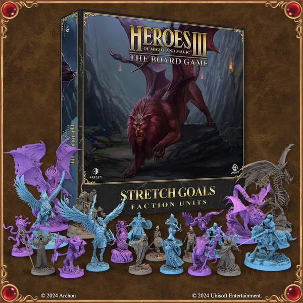 Extensii boardgames - Heroes of Might and Magic III: The Board Game Stretch Goals - Faction Units