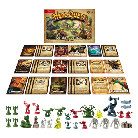 HeroQuest Board Game Expansion Jungles of Delthrak Quest Pack *English Version* [5]