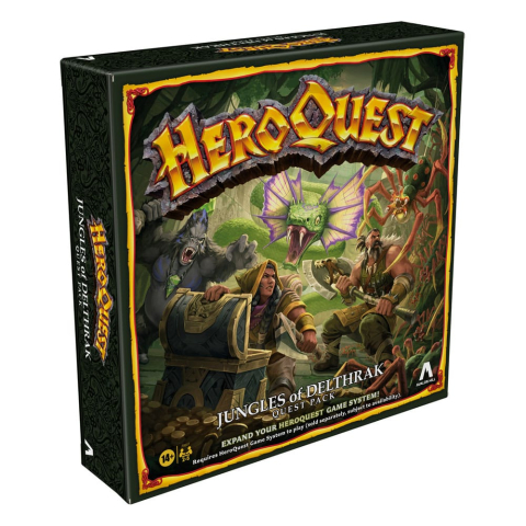 Games - HeroQuest Board Game Expansion Jungles of Delthrak Quest Pack *English Version*