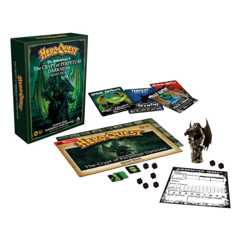 HeroQuest Board Game Expansion The Crypt of Perpetual Darkness Quest Pack *English Version* [1]