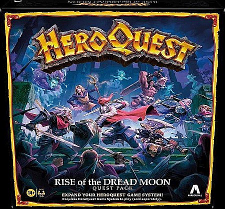 Board Games - HeroQuest: Rise of the Dread Moon Quest Pack