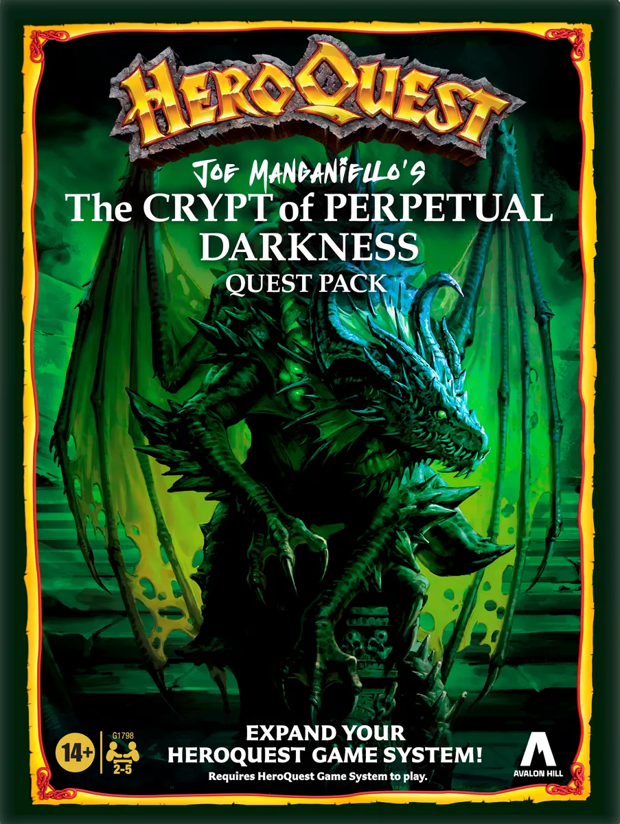 Board Games - HeroQuest – The Crypt of Perpetual Darkness Quest Pack