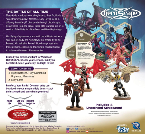 Heroscape Army Expansion Age of Annihilation Revenants of Revna & Nuckelavee (Common) *English Version* [1]