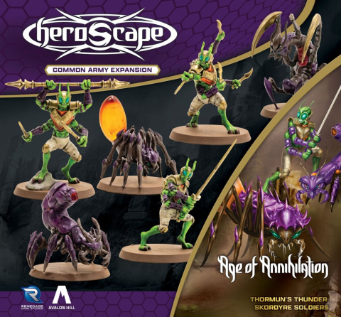 Heroscape Army Expansion Age of Annihilation Skordyre Soldiers (Common) *English Version* [2]