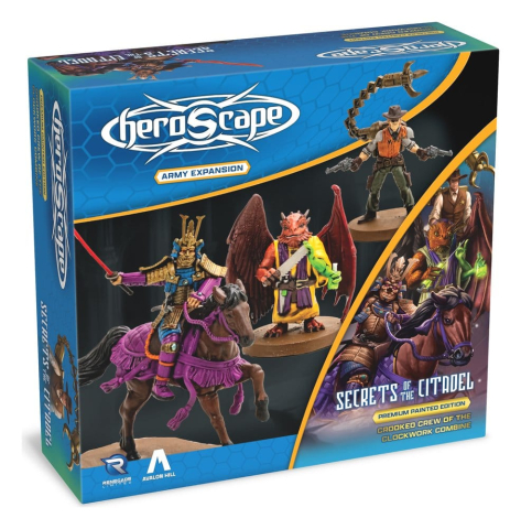 PRECOMENZI - Heroscape Army Expansion Crooked Crew of the Clockwork Combine *English Version*