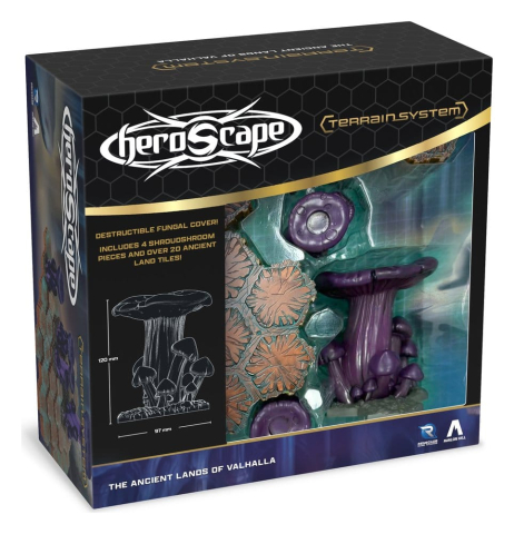 PRECOMENZI - Heroscape Terrain Expansion The Ancient Lands of Valhalla *English Version*