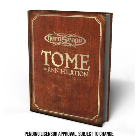 Board Games - Heroscape: Tome of Annihilation – Carte lore si scenarii, hardcover, engleza