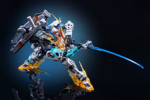 Hexa Gear Action Figure 1/24 V-Thor Assault Type "Ji Rei" (Swift Thunder) 23 cm [4]
