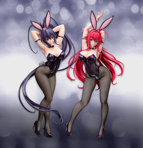 High School DxD HERO PVC Figure 1/3 Akeno Himejima: Bunny Ver. 65 cm [10]