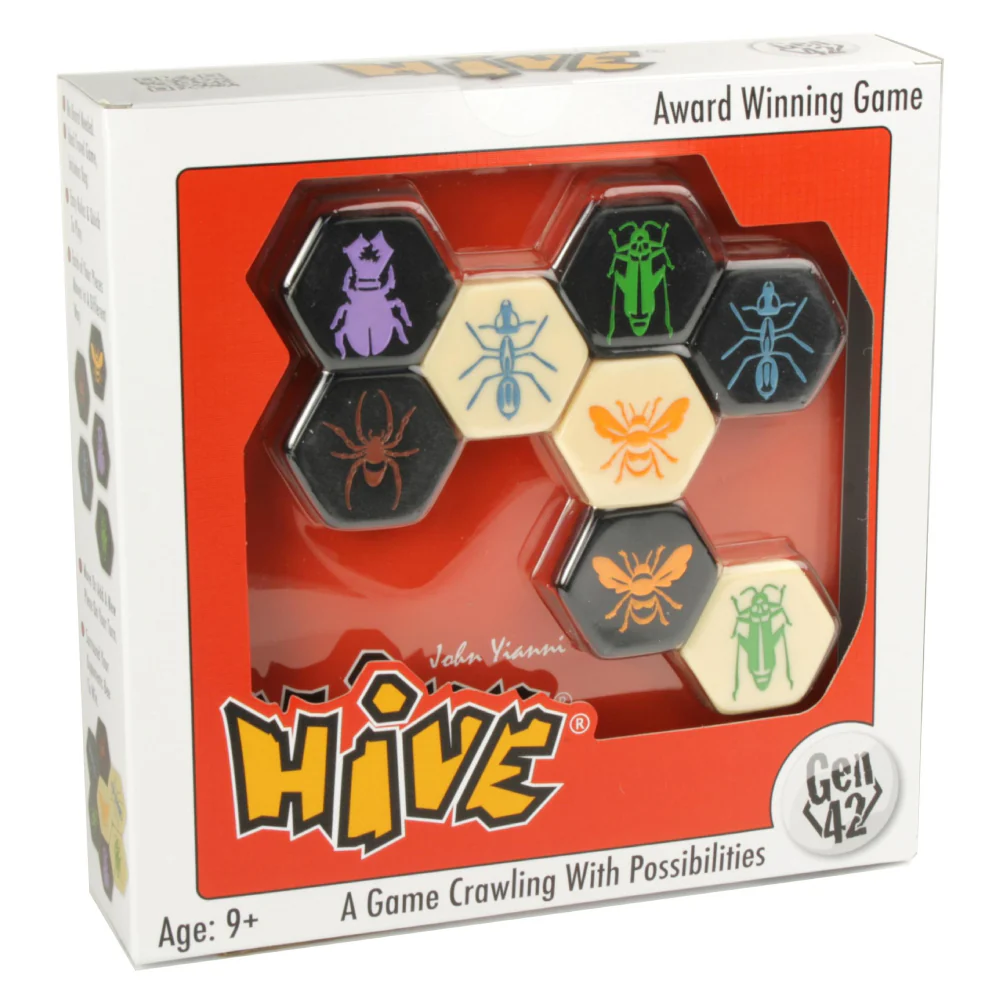Board Games - Hive Pocket – Joc de strategie compact cu extensii incluse (editie in limba romana)