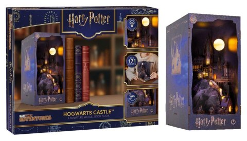 Hogwarts Castle Book Nook - Diorama Miniaturala cu LED [4]