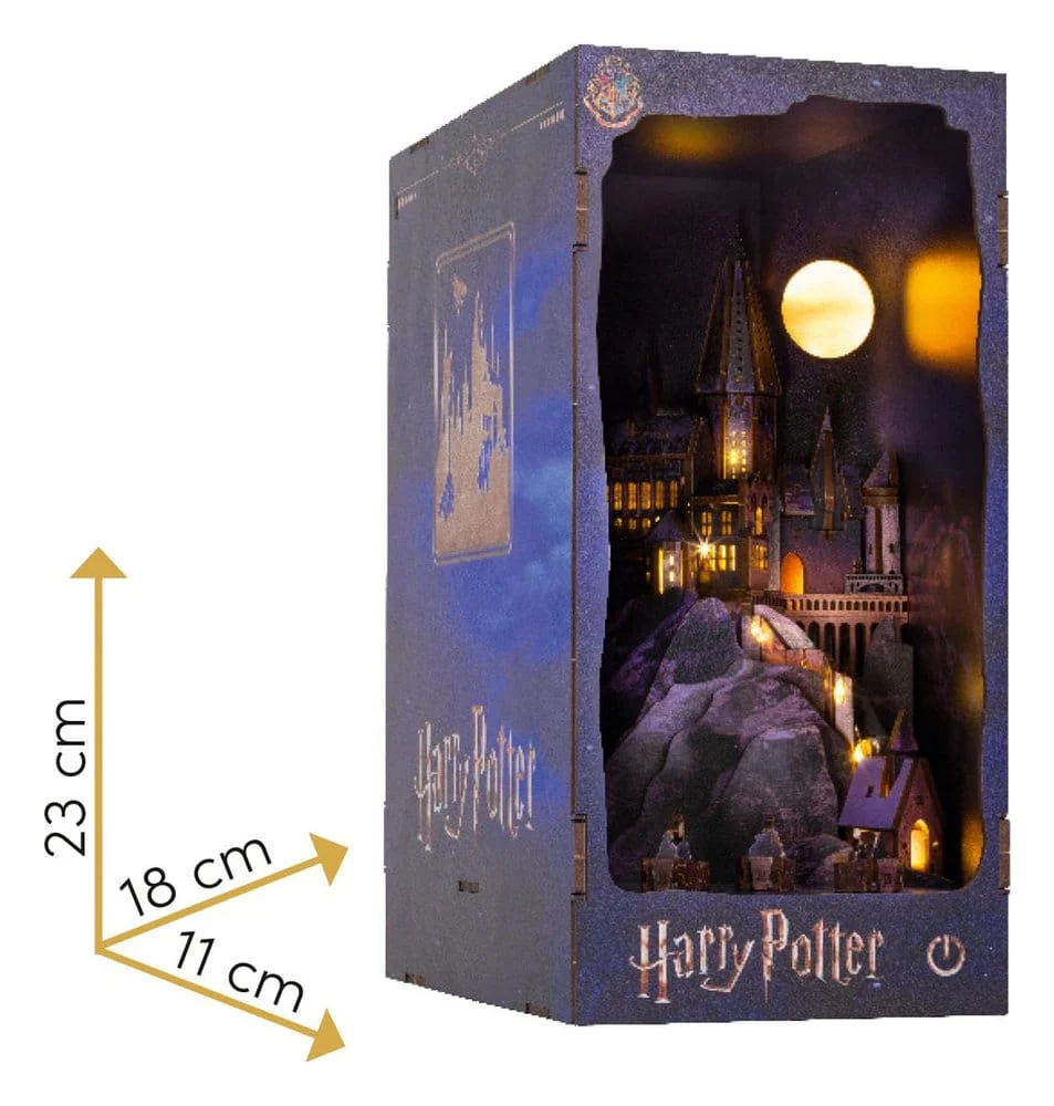Hogwarts Castle Book Nook - Diorama Miniaturala cu LED [2]