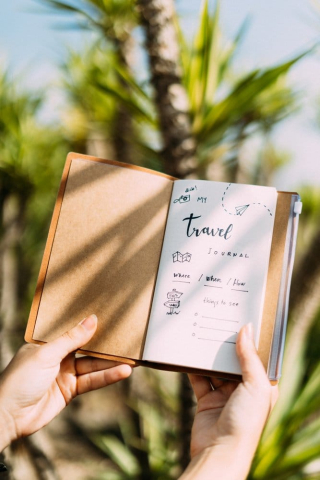 Hokusai Travel Journal The Great Wave of Kanagawa 20 cm [6]