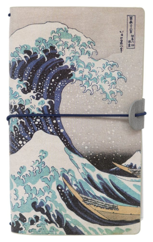 Casa si Cadouri - Hokusai Travel Journal The Great Wave of Kanagawa 20 cm
