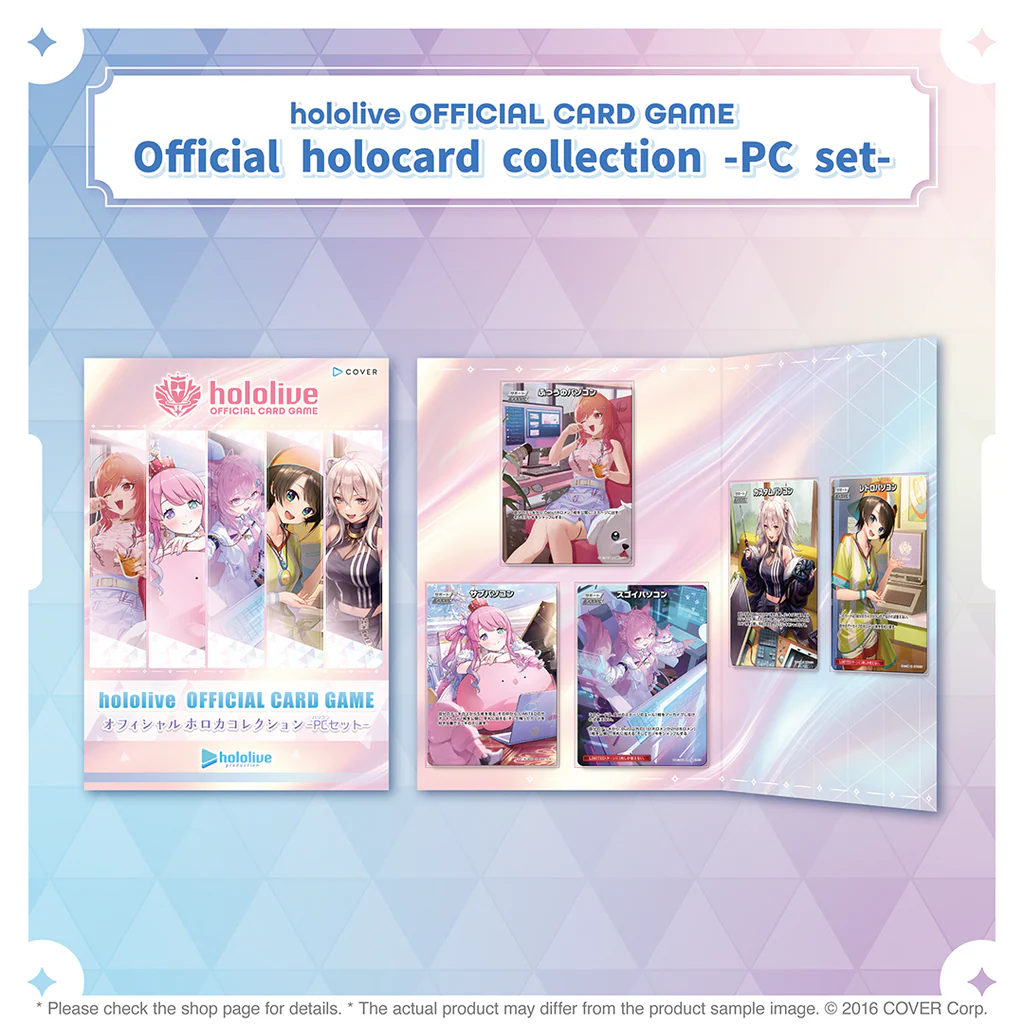 Noutati - Hololive Official Card Game Holocard Collection PC Set – 5 Promo Cards JP