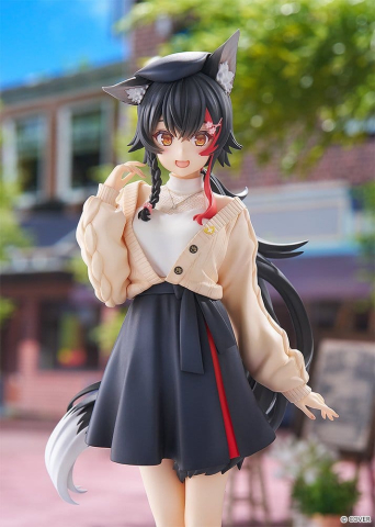 PRECOMENZI - Hololive Production G.S. Collection PVC Figure 1/7 Ookami Mio Date Style - Street Outfit Ver. 24 cm