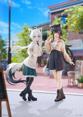 Hololive Production G.S. Collection PVC Figure 1/7 Ookami Mio Date Style - Street Outfit Ver. 24 cm [3]