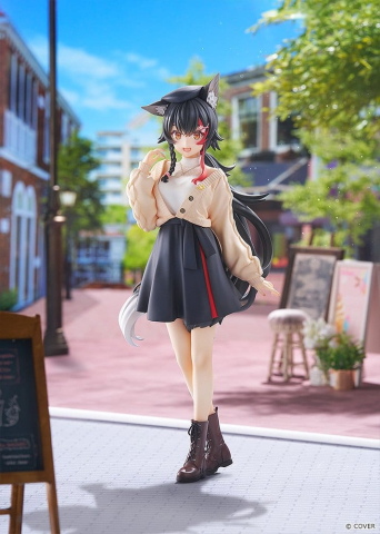 Hololive Production G.S. Collection PVC Figure 1/7 Ookami Mio Date Style - Street Outfit Ver. 24 cm [1]