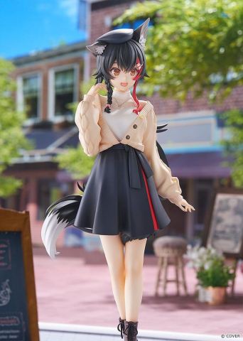 Hololive Production G.S. Collection PVC Figure 1/7 Ookami Mio Date Style - Street Outfit Ver. 24 cm [4]