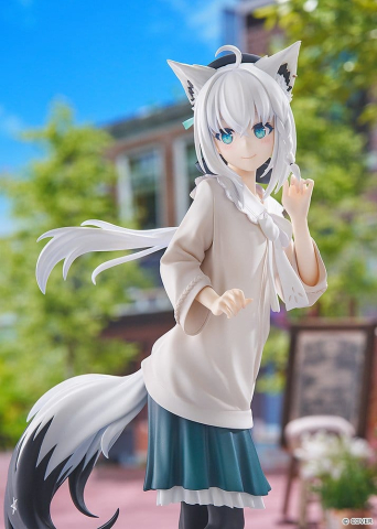 PRECOMENZI - Hololive Production G.S. Collection PVC Figure 1/7 Shirakami Fubuki: Date Style - Casual Outfit Ver. 22 cm