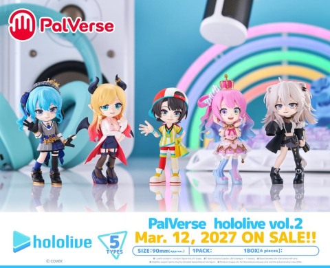 Hololive Production PalVerse Mini Figures Vol.2 Blind Box Display (6) [13]