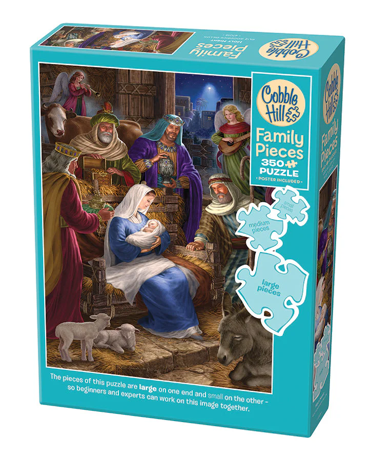 Puzzle 350 piese - Holy Night Family – Puzzle 350 piese