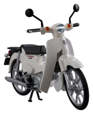 Honda Kaitanics Plastic Model Kit Super Cub 110 Classical White [1]