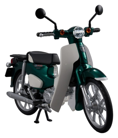 Honda Kaitanics Plastic Model Kit Super Cub 110 Tasmania Green Metallic [1]