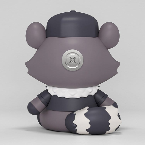 Honkai: Star Rail Huggy Good Smile Mini Figure Baseball Raccoon 7 cm [3]