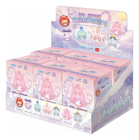 Honkai: Star Rail PVC Mini Figures Cosmic Amusement Park Wobble Doll Blind Box Display (6) [2]