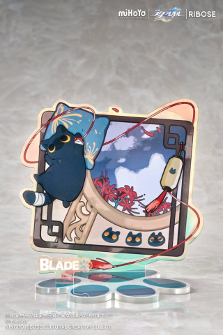 Honkai: Star Rail Rise Up+ Chibi Cat Series Chibi Figure Blade Ver. 19 cm [4]