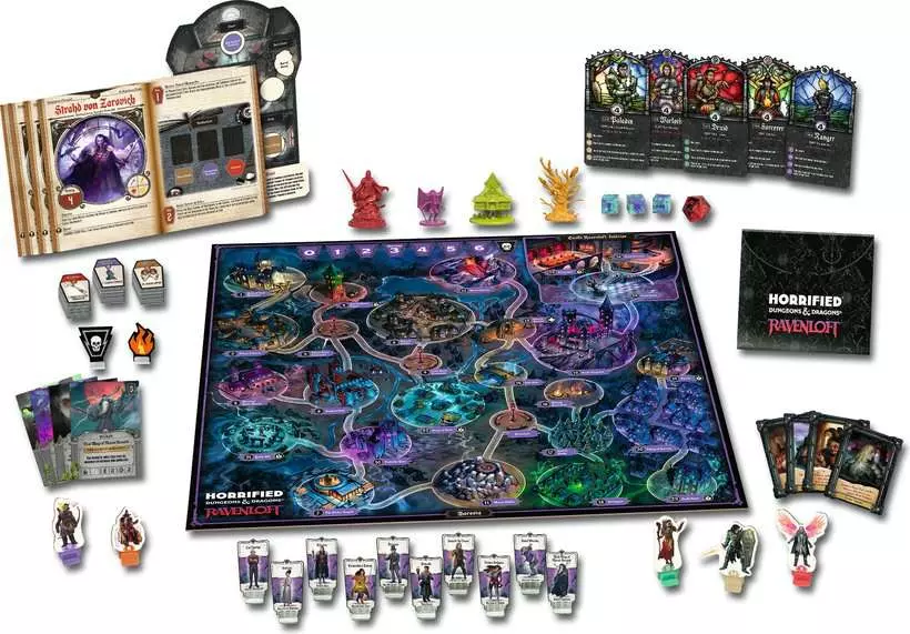 Horrified: Dungeons & Dragons – Ravenloft | Joc Cooperativ, Engleza [3]