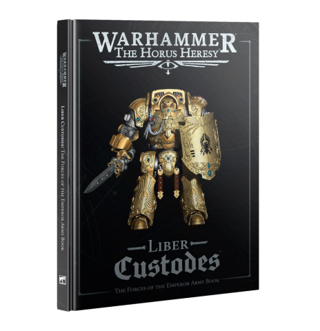 Warhammer - Horus Heresy Liber Custodes Hardback ENG 2026 Warhammer Rulebook