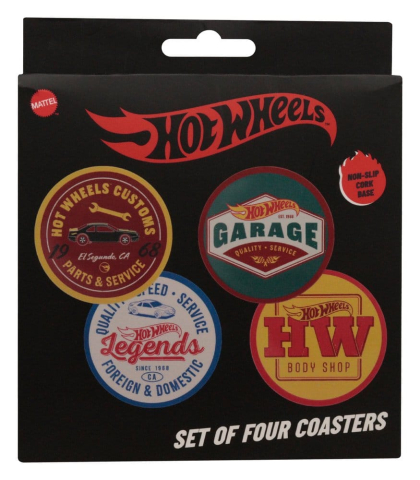 Hot Wheels Coaster 4-Pack [10]