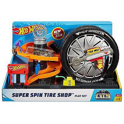 Jocuri si jucarii - Hot Wheels Gama City Deluxe - Cursa Extrema