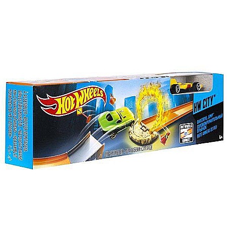 Jocuri si jucarii - Hot Wheels Lansator Supersaritura