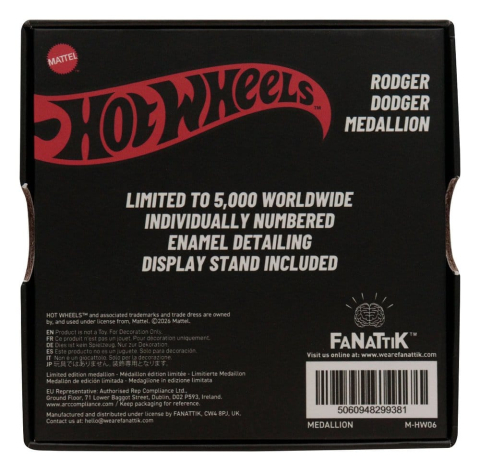 Hot Wheels Medallion Rodger Dodger Limited Edition [3]