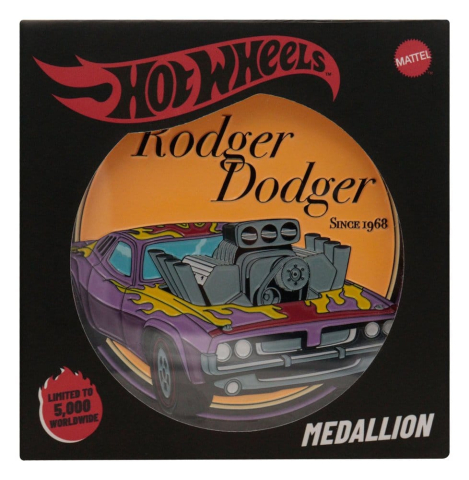 Hot Wheels Medallion Rodger Dodger Limited Edition [4]