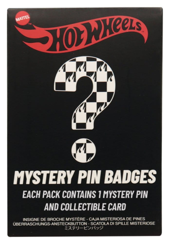 Hot Wheels Mystery Pin Badges Blind Box Display (12) [14]