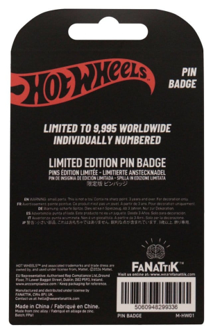 Hot Wheels Pin Badge Race Team Limited Edition [0]