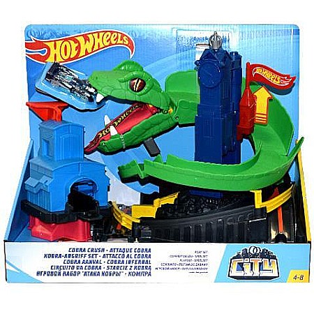 Jocuri si jucarii - Hot Wheels Playset Cobra