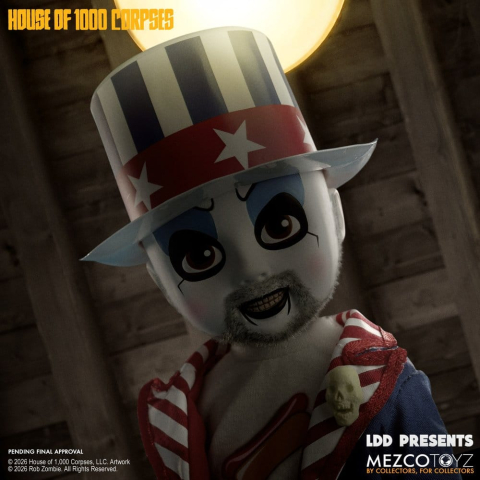 House of 1000 Corpses LDD Presents Doll Captain Spaulding 25 cm [1]