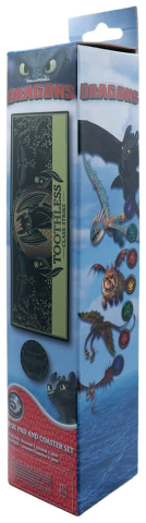 How to Train Your Dragon Desk Pad & Coaster Set [3]